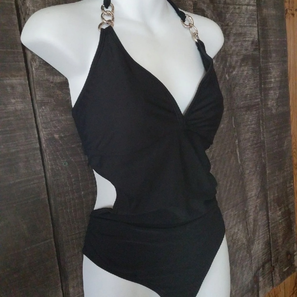 Faded Glory One Piece Swimsuit, Size XL
